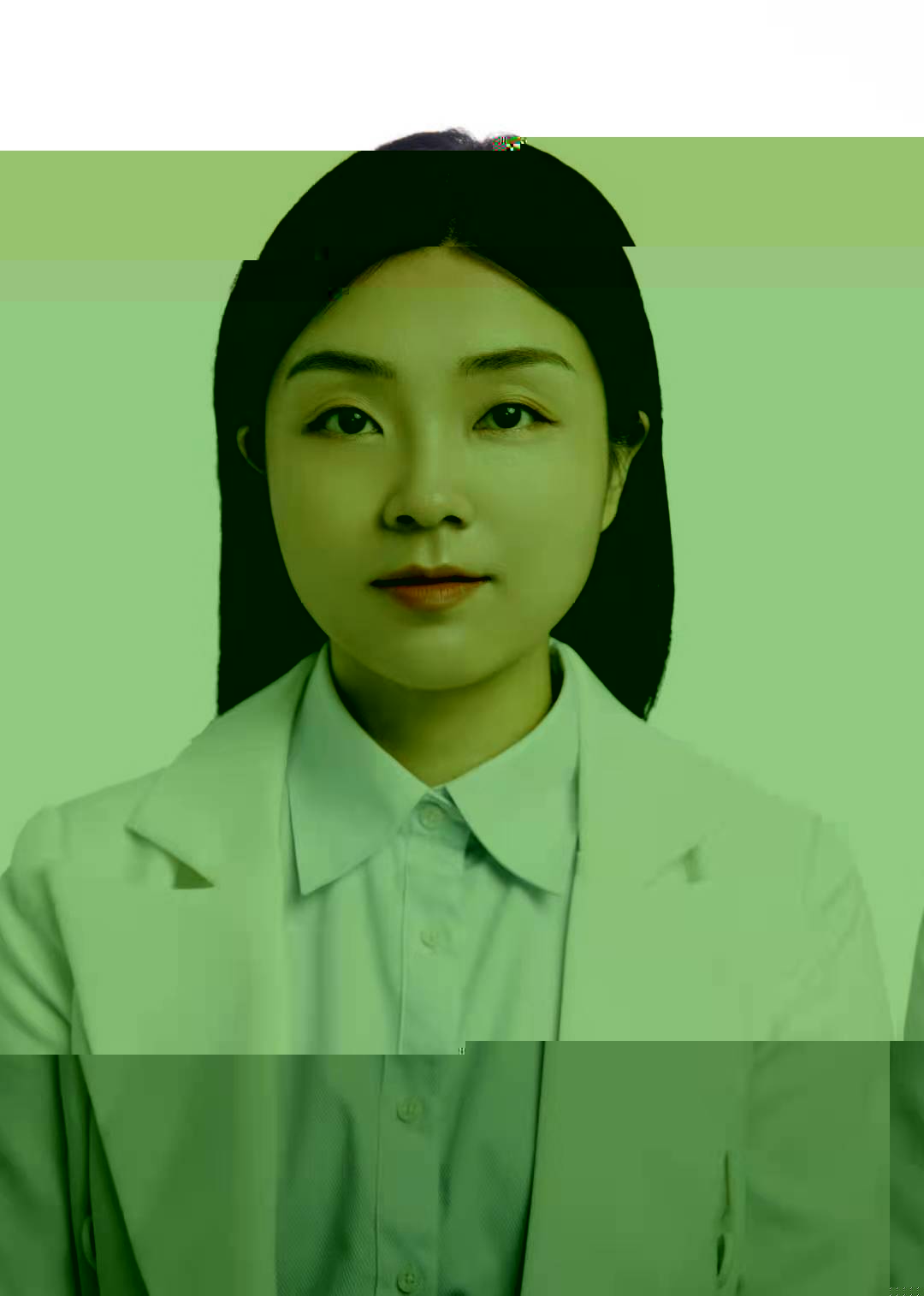 一寸證件照(白底)